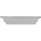 Ekena Millwork 24"W x 4 1/2"H x 4 1/2"P Classic Shelf SH24X04X04CL - alternate 1